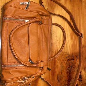 Violet ray crossbody bag